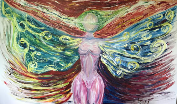 Wings (200x120 cm) - SOLD