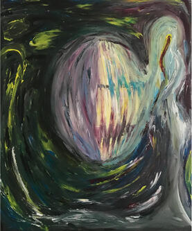 Death and Rebirth (100x100 cm) - SOLD
