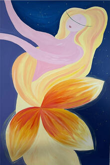 Blooming (100x150 cm) -2000 LEI